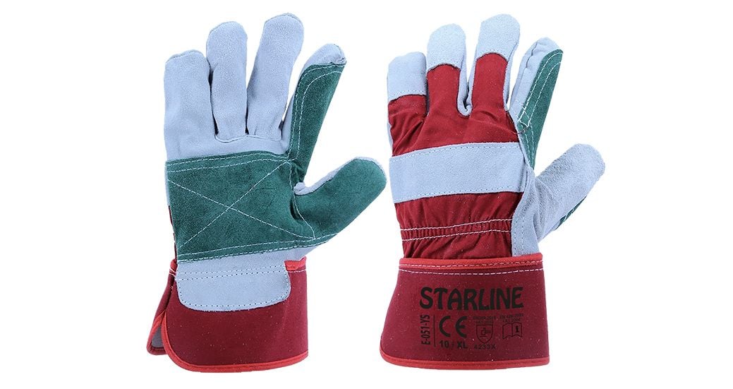 STARLİNE E-051 YS Takviyeli Yeşil İş Eldiveni 10 Numara