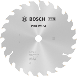BOSCH Pro Wood 184 mm 24 Diş Ahşap Daire Testere Bıçağı