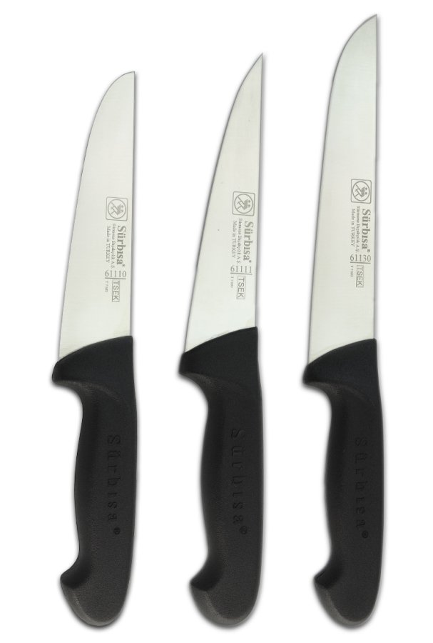 SÜRBİSA 61521 Kasap Seti (3 Parça Pimsiz)