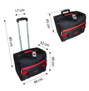 Rox 0339 Valiz Tip Tekerlekli İmperteks Bez Takım Çantası