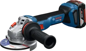 BOSCH GWS 18V-11 S Şarjlı Avuç Taşlama Çift Akülü 5.0 Ah