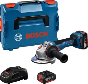 BOSCH GWS 18V-11 S Şarjlı Avuç Taşlama Çift Akülü 5.0 Ah