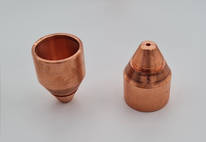 LINCOLN SAF Tuyere Cone  Plazma Nozzle 240 Amper 33X2,4 mm (W000325084)