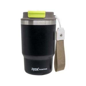 ROX Camping Pipetli Termos 0.48 Litre - Siyah (153CAMP0193)