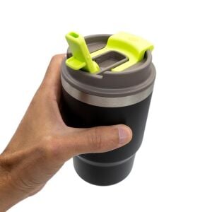 ROX Camping Pipetli Termos 0.48 Litre - Siyah (153CAMP0193)