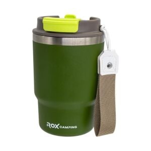 ROX Camping Pipetli Termos 0.48 Litre - Yeşil (153CAMP0194)