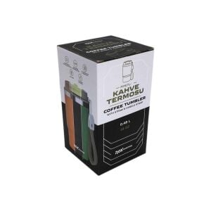 ROX Camping Pipetli Termos 0.48 Litre - Yeşil (153CAMP0194)