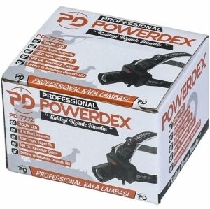 POWERDEX Şarjlı Zoomlu Kafa Lambası (PD-7772)