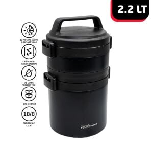 ROX Camping Yemek Termosu 2.2 Litre (153CAMP2200)