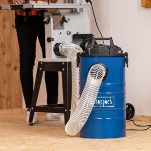 SCHEPPACH DC 100 Toz Emme Makinası 65 Litre 1200 Watt (Adaptör Dahil)