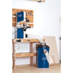 SCHEPPACH DC 100 Toz Emme Makinası 65 Litre 1200 Watt (Adaptör Dahil)