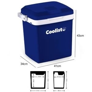COOLIST CLT26 Sıcak - Soğuk Oto Buzdolabı 26 Litre 12/220 Volt