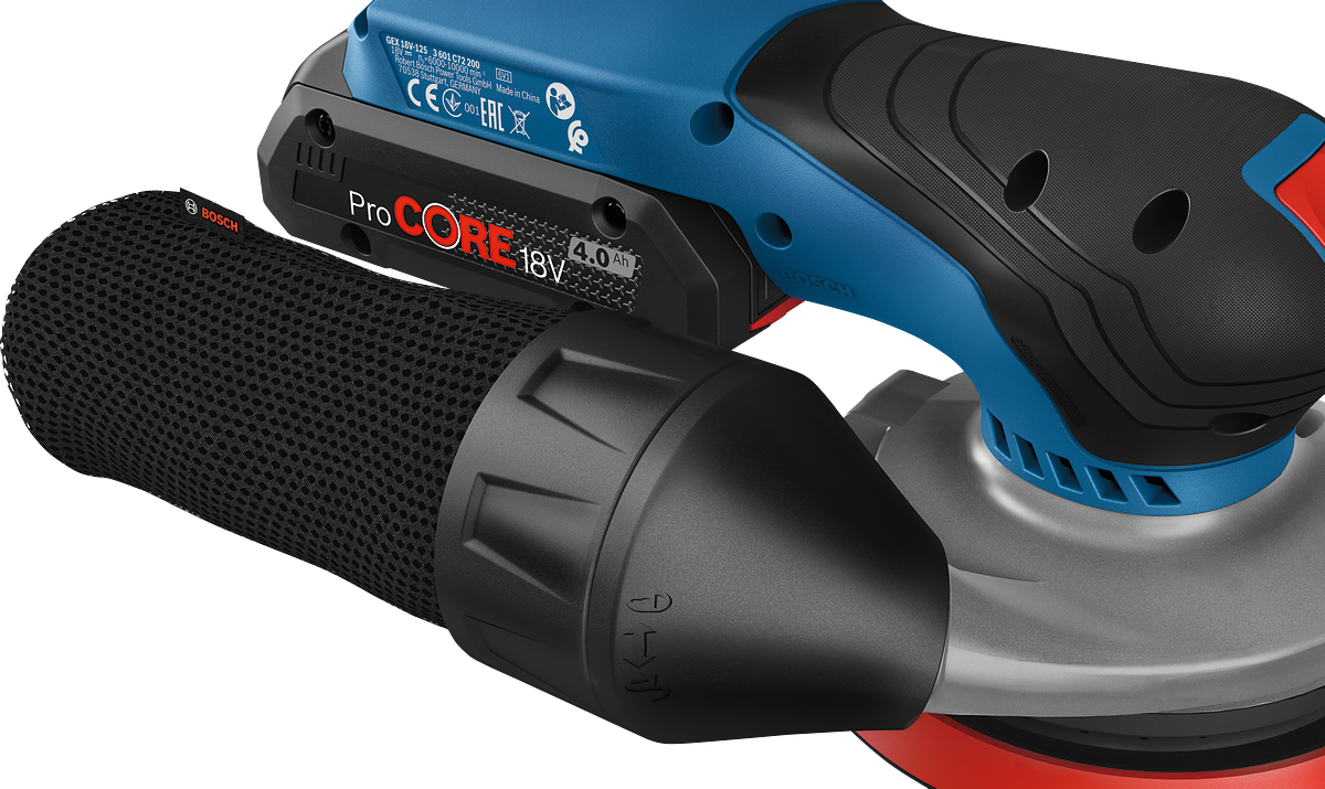 BOSCH GEX 18V-125 Akülü Eksantrik Zımpara Makinası 18 Volt (Akü ve Şarj Aleti Hariç)