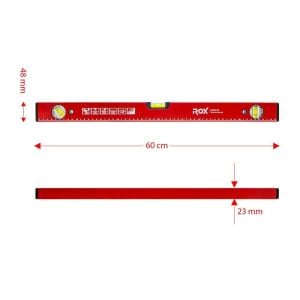 ROX Mıknatıslı Su Terazisi 60 cm (153ROX0349)