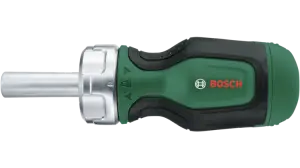 BOSCH Yeşil Cırcır Topaç Tornavida Değişebilir 6 Uçlu