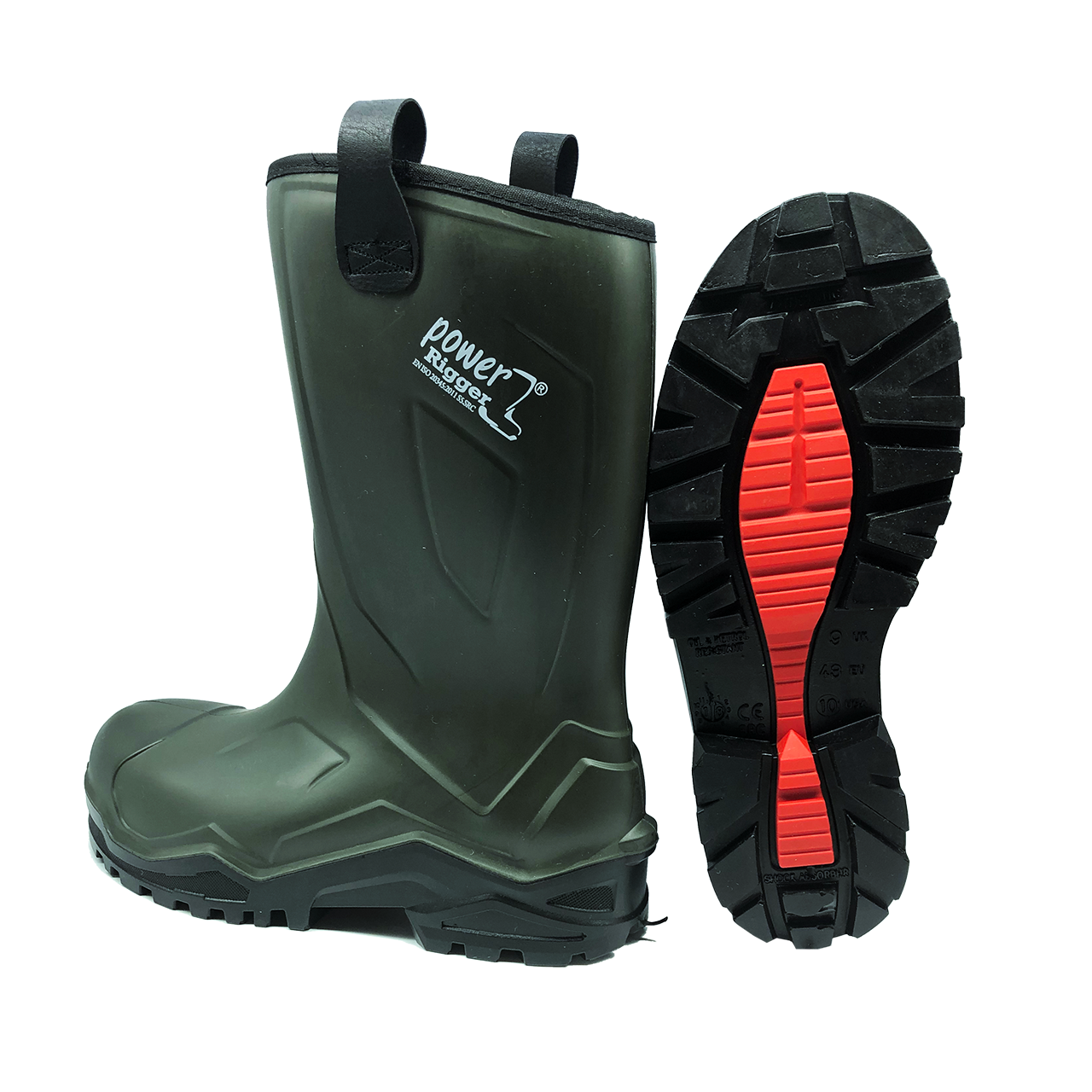 POLLYBOOT Power Rigger S5 Çelik Burunlu Yünlü Çizme (Numara Seçiniz)