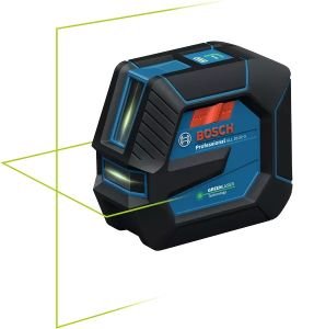 BOSCH GLL 20-22 G Yeşil Lazer Terazi Mıknatıslı ve Tripod Sehpalı Çapraz Çizgili