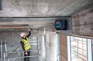 BOSCH GLL 20-22 G Akülü Yeşil Lazer Terazi Mıknatıs Aparatlı Çapraz Çizgili
