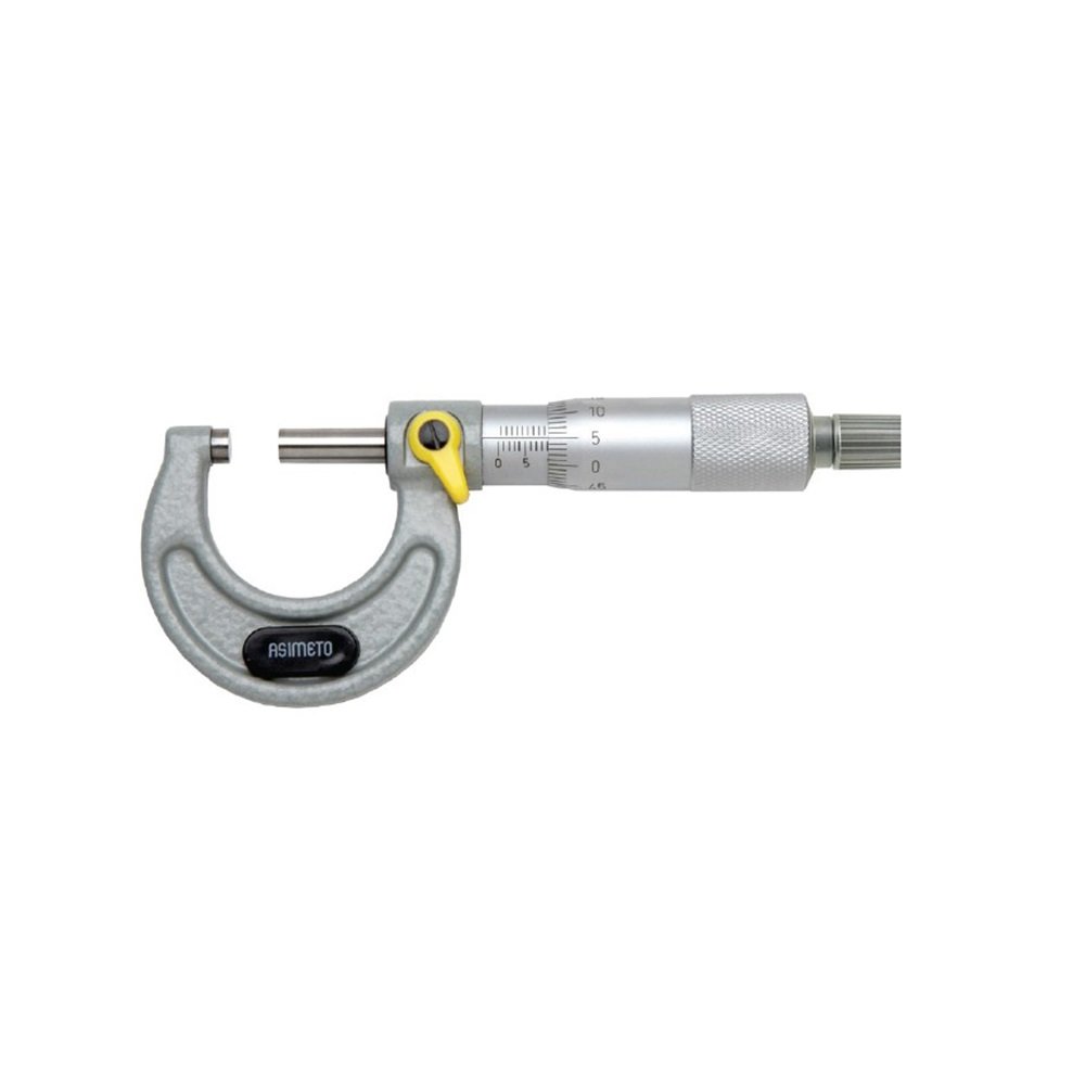 ASİMETO Mekanik Dış Çap Mikrometre 0-25 mm (AS-101010)