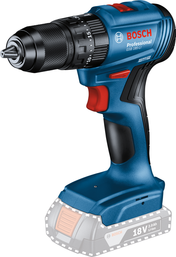 BOSCH GSB 185-LI Şarjlı Matkap 18 Volt (Akü ve Şarj Aleti Hariç)
