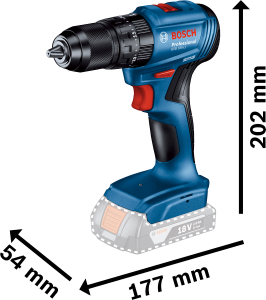 BOSCH GDX 18 V-285 + GSB 185-LI  2'li Akülü Matkap Ve Torklu Vidalama Seti