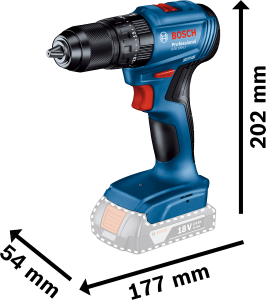 BOSCH GSB 185-LI Şarjlı Matkap 18 Volt (Akü ve Şarj Aleti Hariç)