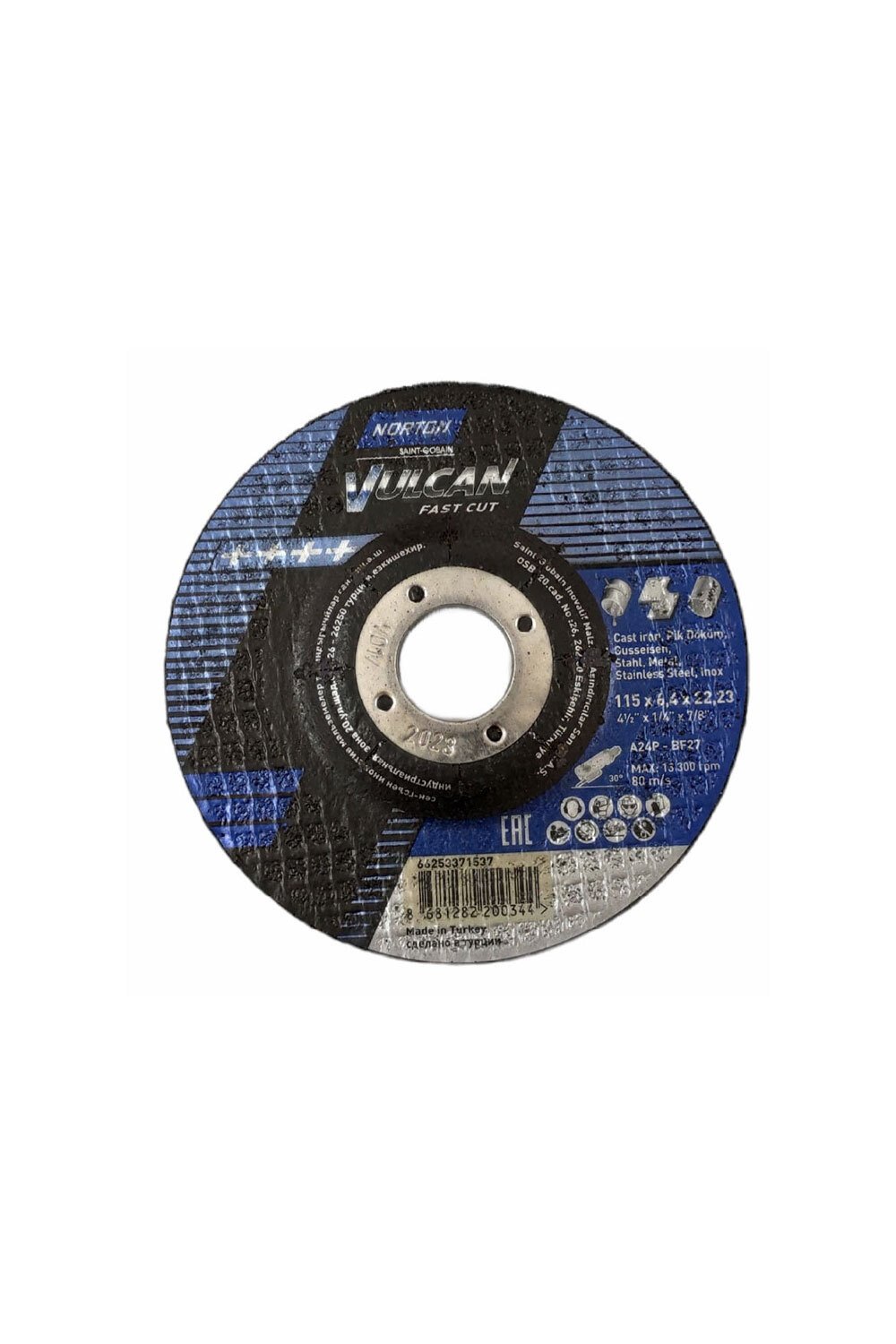 NORTON 115x6.4 mm VULCAN Taşlama Taşı
