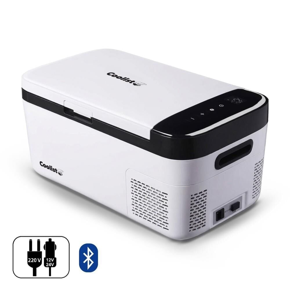 COOLIST CLK15B Taşınabilir Kompresörlü 15 Bluetooth Bağlantılı Oto Buzdolabı 15 Litre (12/24 Volt)