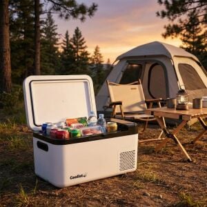 COOLIST CLK15B Taşınabilir Kompresörlü 15 Bluetooth Bağlantılı Oto Buzdolabı 15 Litre (12/24 Volt)