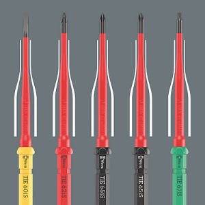 WERA KraftForm Kompact Vde 16+1 Tornavida Takımı Ekstra İnce (05006608001)