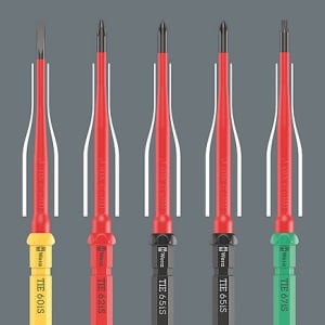 WERA KraftForm Kompact Vde 16+1 Tornavida Takımı Ekstra İnce (05006608001)