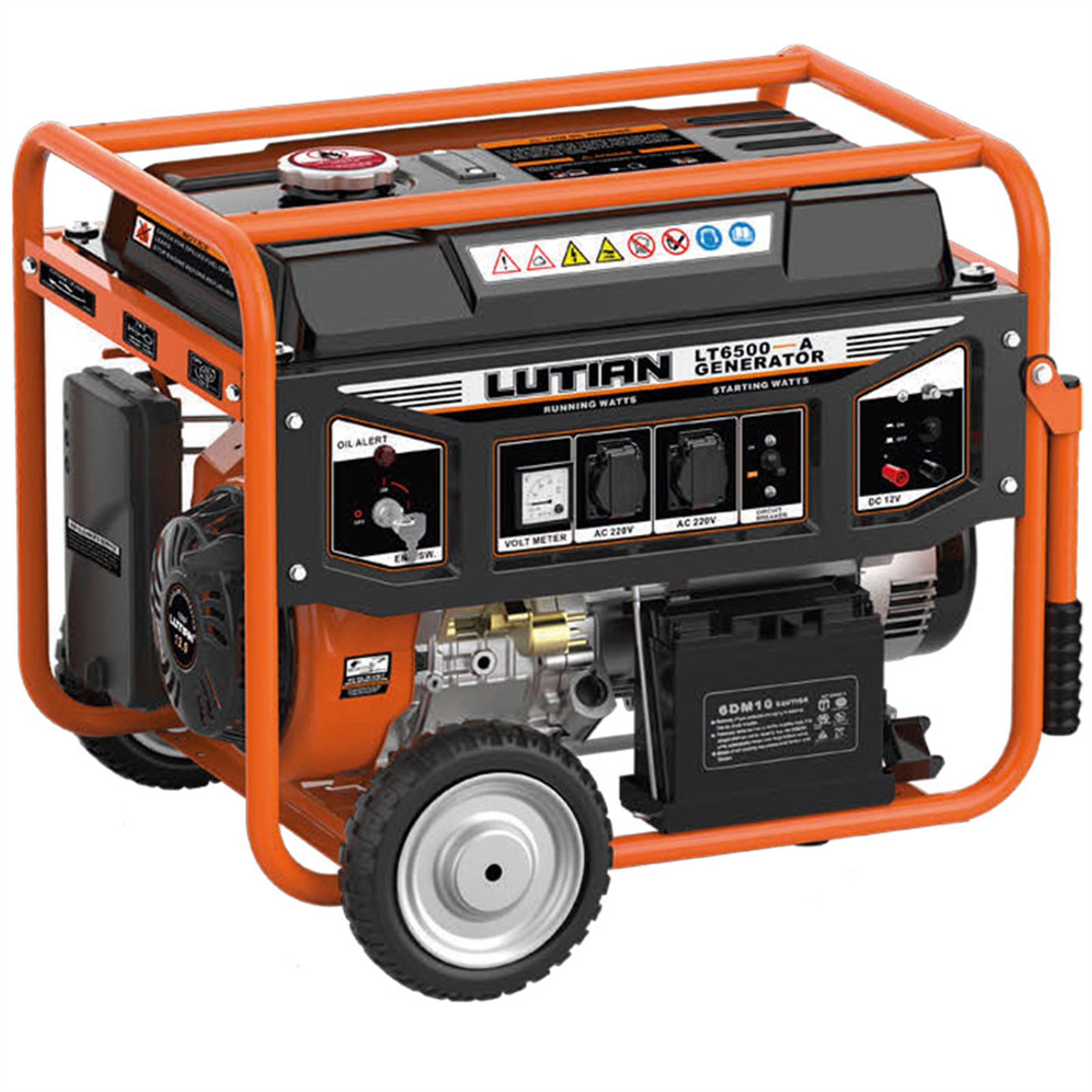 LUTIAN LT6500EN-4 5.5 kVA Benzinli Marşlı Jeneratör