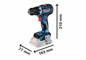 BOSCH GSR 18V-90 C Kömürsüz Şarjlı Matkap 18 Volt 5.0 Ah
