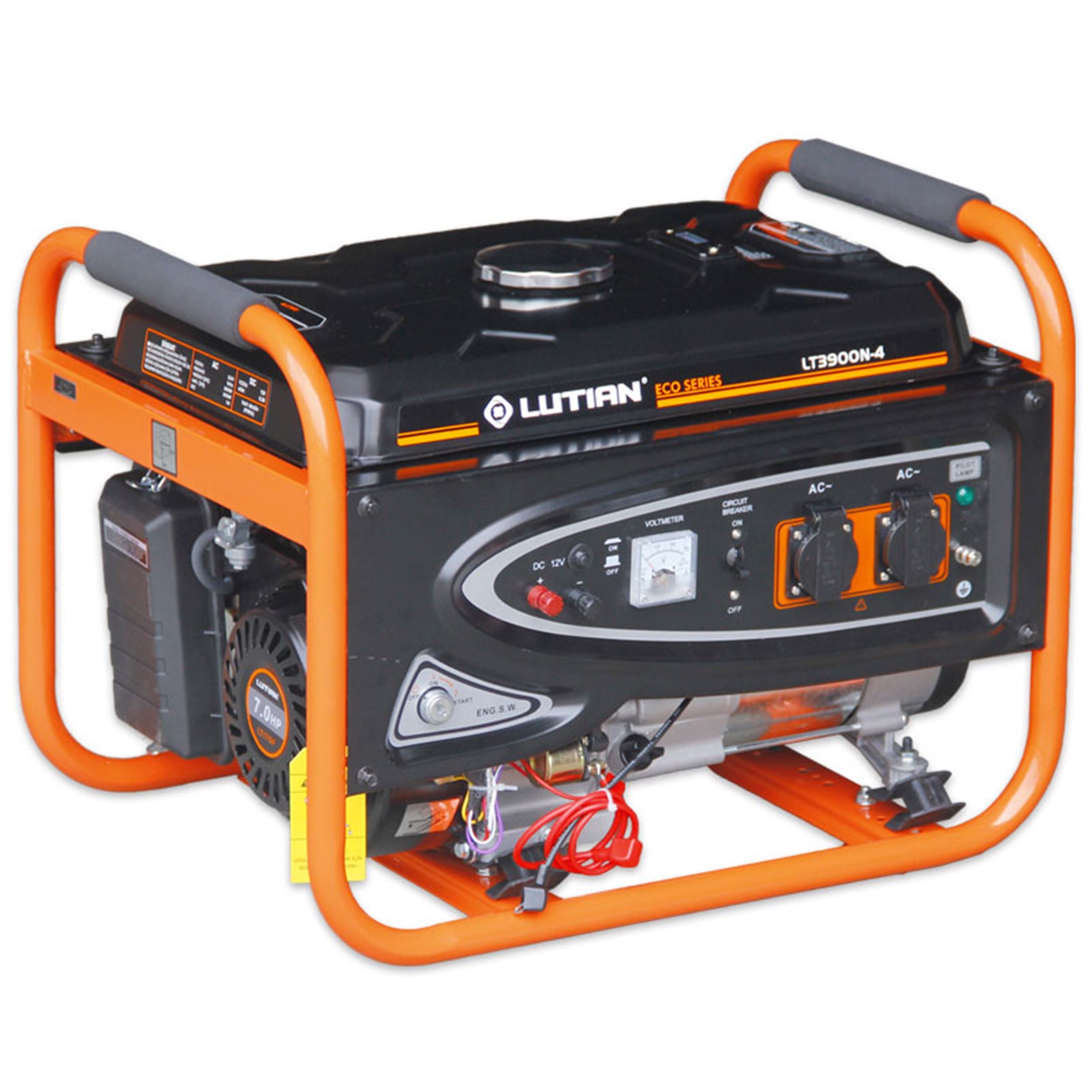 LUTIAN ECO LT3900N-4 Benzinli Jeneratör 3.9 kVA - 2.8 kW