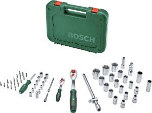 BOSCH 57 Parça 1/2'' - 1/4'' Lokma Takımı (1600A02Z9G)