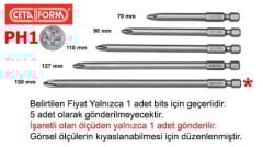 CETA-FORM PH1 x 150 mm Yıldız Bits Uç (CB/1521)