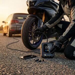 MICHELIN MC34624 Dijital Ayarlanabilir Basınç Göstergeli Hava Pompası 12 Volt 120 PSI