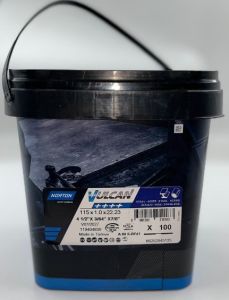 NORTON 115x1 mm Inox Kesme Taşı (Vulcan Plus) 100'lü Kova
