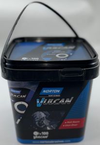 NORTON 115x1 mm Inox Kesme Taşı (Vulcan Plus) 100'lü Kova