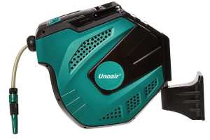 UNOAIR 20+2 Metre Otomatik Sarmalı Su Hortum Makarası 1/2''