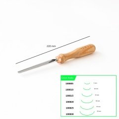 STRYI 100805 Düz Tip Oluklu Ahşap Oyma Iskarpelası 5 mm