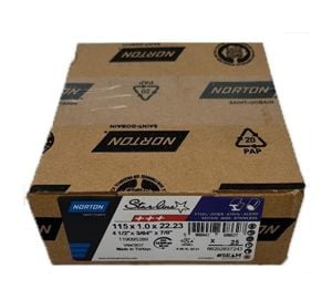 NORTON 115x1 mm Inox Kesme Taşı (Starline) 25'li Paket
