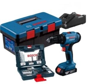 BOSCH GSB 183-LI 18 Volt 2.0 Ah Tek Akülü Matkap (41 Parça Takım Çantalı Set)