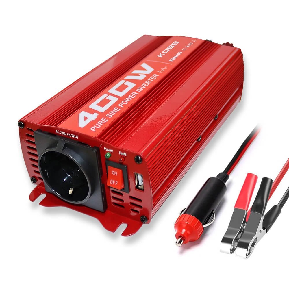 KOBB KBN400 Araç İçi Inverter Dönüştürücü 12V/220V 400 Watt