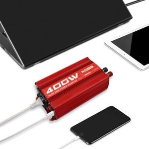 KOBB KBN400 Araç İçi Inverter Dönüştürücü 12V/220V 400 Watt