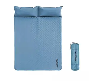 MADFOX Naturehike Ultralight NH18Q010-D 185x130x2.5 cm Mavi Çift Kişilik Şişme Kamp Matı