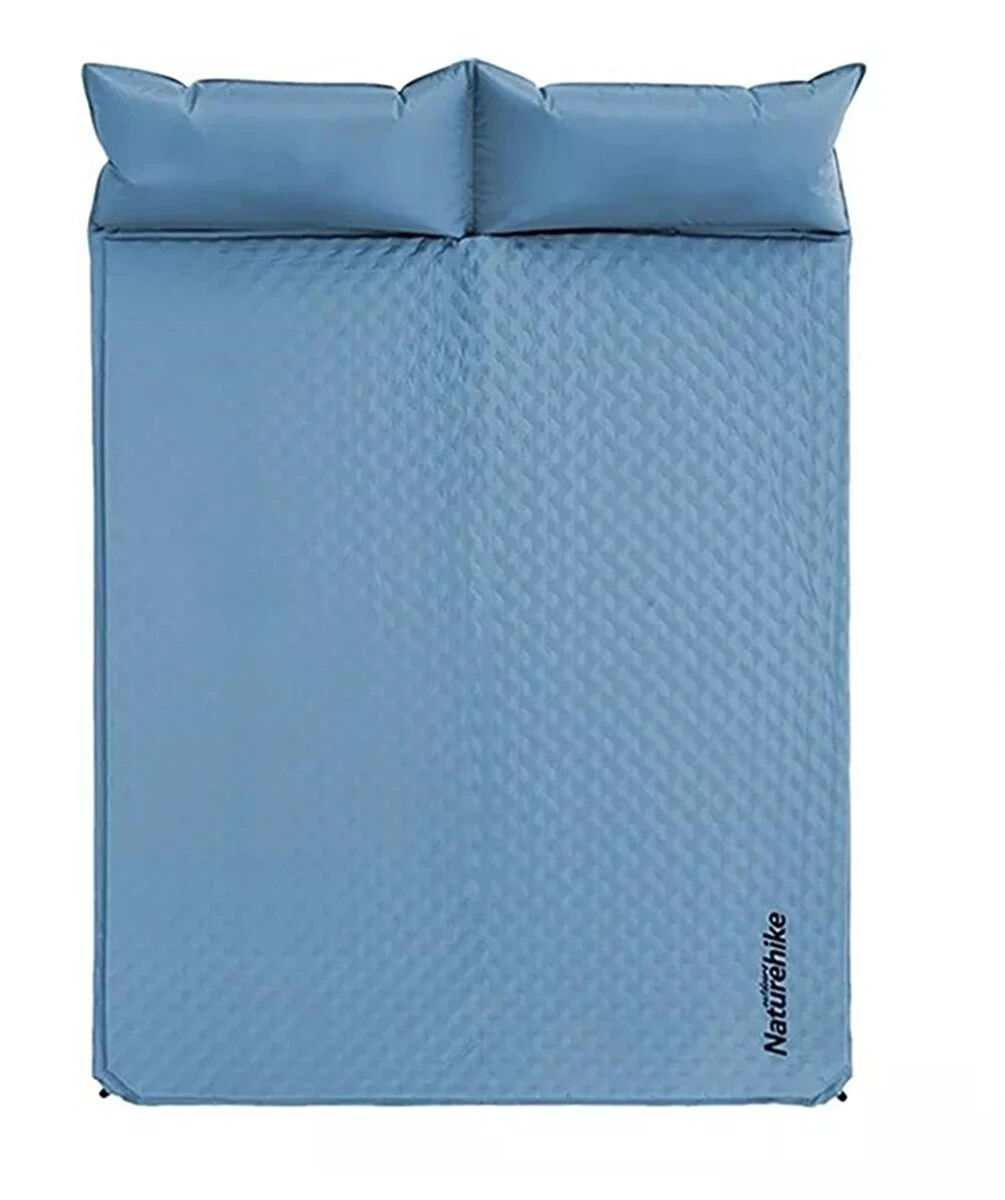MADFOX Naturehike Ultralight NH18Q010-D 185x130x2.5 cm Mavi Çift Kişilik Şişme Kamp Matı