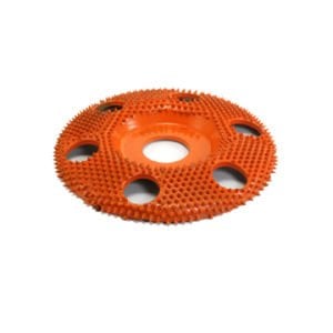 SABURTOOTH SD4125H Kalın Diş Delikli Ahşap Disk Törpü 100 mm
