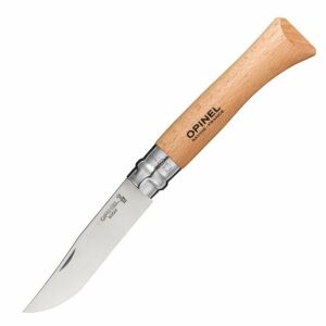 OPINEL 10 No Kayın Saplı Paslanmaz Çelik Çakı (123100)