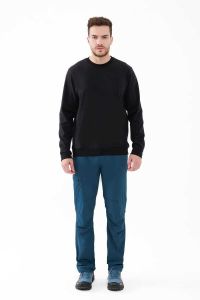 2AS Orlando Sıfır Yaka Interlock Sweatshirt Siyah